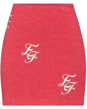 Elisabetta Franchi Mini Skirt - Red