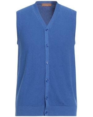 HENRY CLIFFORD Cardigan Cotton - Blue