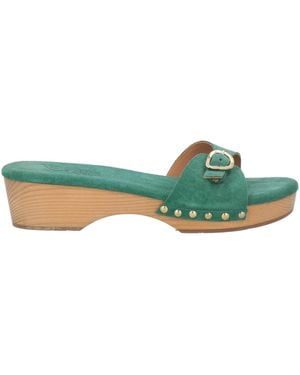 Ancient Greek Sandals Mules & Clogs - Green