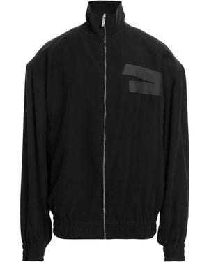 Gcds Jacket Viscose, Polyester - Black