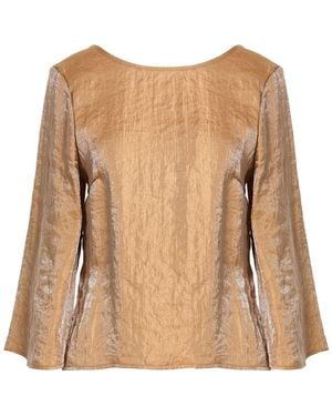Siste's Capsule Camel Top Rayon, Polyester, Nylon - Natural