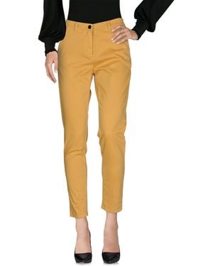 Diana Gallesi Marigold Pants Cotton, Elastane - Yellow