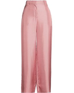 Lanvin Antique Rose Trousers Silk - Pink