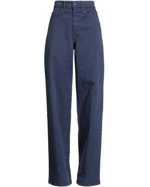Marella Monochrome Pants Cotton, Elastane - Blue