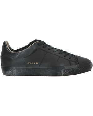 HIDNANDER Sneakers Leather, Textile Fibers - Black
