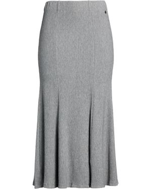 Dixie Midi Skirt Viscose, Polyamide, Elastane - Grey
