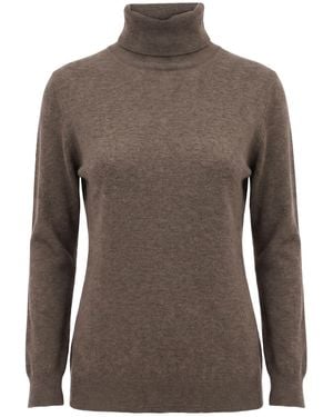 Agnona Turtleneck - Brown