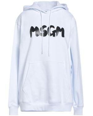MSGM Sweatshirt Cotton - White