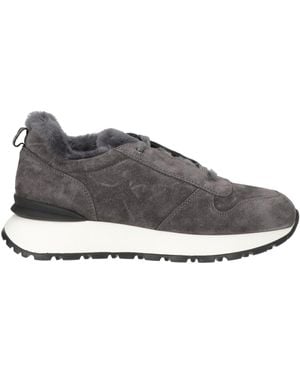 Doucal's Sneakers Leather - Gray