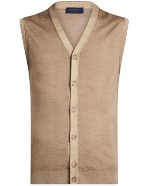 Daniele Fiesoli Cardigan Merino Wool - Natural
