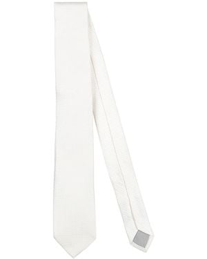 Manuel Ritz Cream Ties & Bow Ties Polyester - White