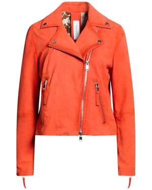 Bully Jacket Leather - Orange