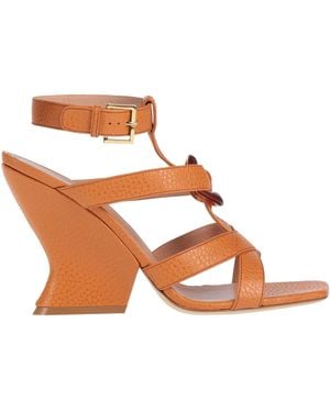Alberta Ferretti Sandale - Braun