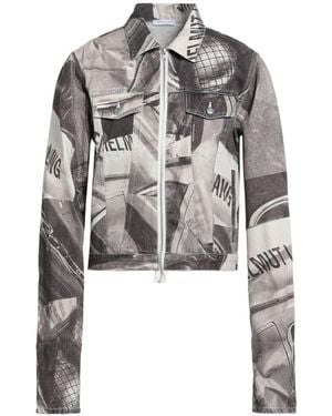 Helmut Lang Denim Outerwear - Grey