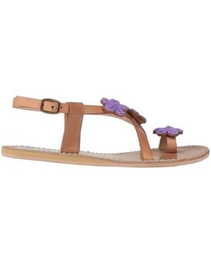 Niu Sandalias de dedo - Marrón