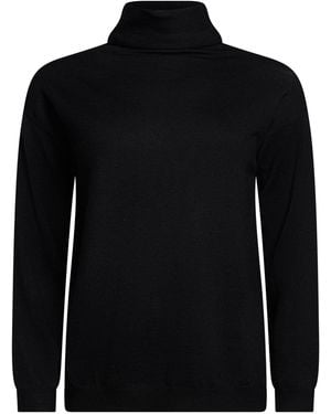 Aragona Rollkragenpullover - Schwarz