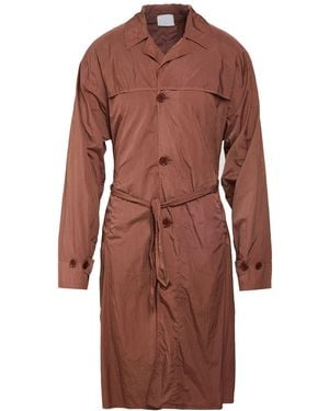 Aspesi Tan Overcoat & Trench Coat Polyamide - Brown