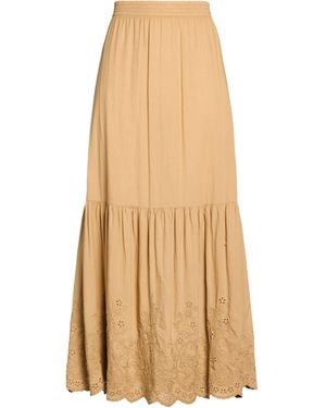ViCOLO Maxi Skirt Cotton - Natural