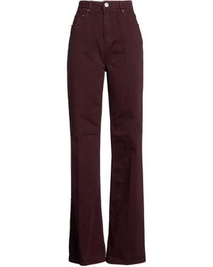 Ami Paris Trousers Cotton - Purple