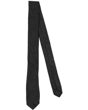 Dior Ties & Bow Ties Silk, Metallic Fiber - Black