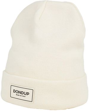 Dondup Hat Wool, Acrylic - White