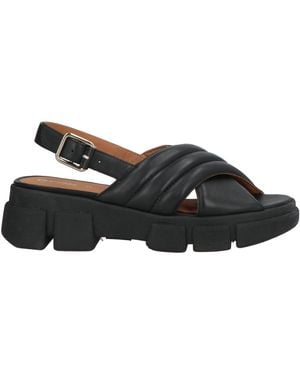 Geox Sandals Leather - Black