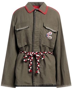 De'Hart Overcoat & Trench Coat - Green