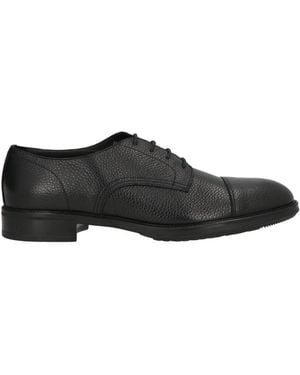 Doucal's Lace-Up Shoes - Black