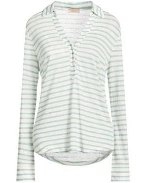 Purotatto Polo Shirt Linen - Blue