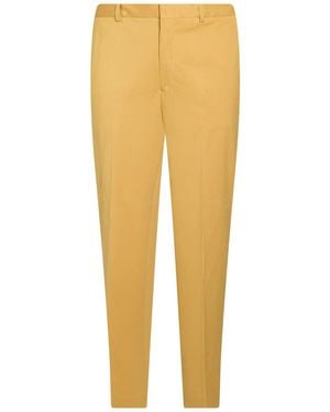 Circolo 1901 Trousers Cotton, Elastane - Yellow