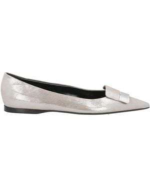 Sergio Rossi Ballet Flats Leather - White