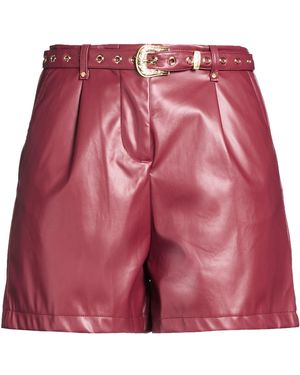 No Secrets Shorts & Bermuda Shorts - Red
