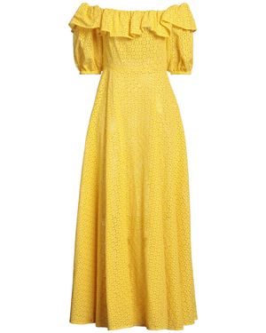 P.A.R.O.S.H. Vestido largo - Amarillo