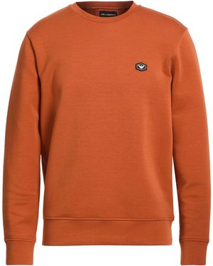 Emporio Armani Sweatshirts - Orange