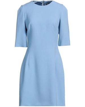 Dolce & Gabbana Mini Dress Virgin Wool - Blue