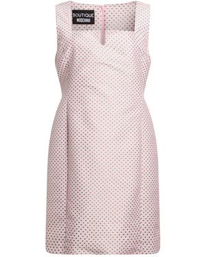 Moschino Mini Dress Polyester, Cotton - Pink