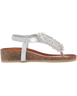 Igi&co Thong Sandal Textile Fibres - White