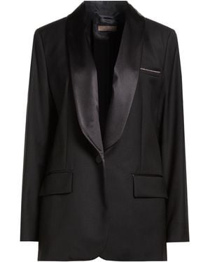 Peserico Blazer Virgin Wool - Black