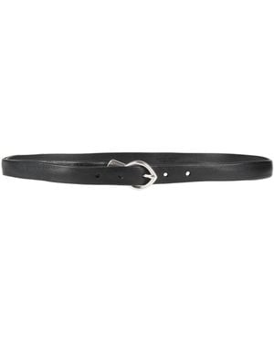 High Belt Leather - White