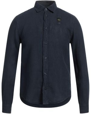 Blauer Hemd - Blau
