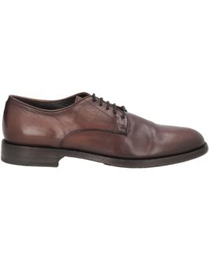 Pantanetti Lace-Up Shoes Leather - Brown