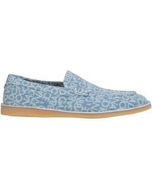 Dolce & Gabbana Loafers Cotton - Blue