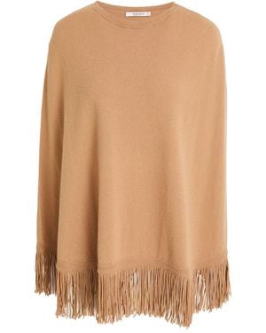 Kangra Camel Cape Wool, Cashmere - Natural