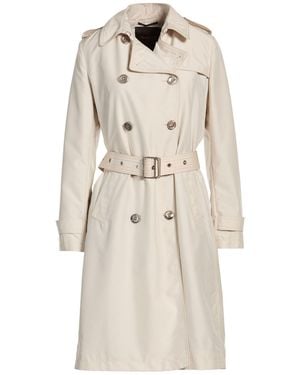 Moorer Overcoat & Trench Coat - Natural