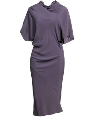 Rick Owens Midi Dress - Purple