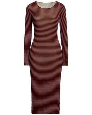 Brand Unique Vestido midi - Rojo