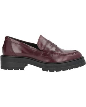 Carmens Loafers Leather - Purple