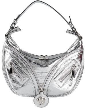 Versace Handbag Lambskin - Gray
