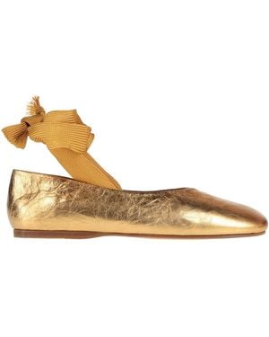 forte_forte Ballet Flats - Natural
