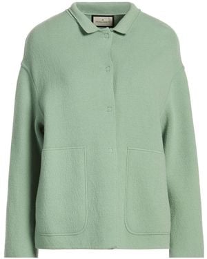 Bruno Manetti Jacket Virgin Wool, Nylon - Green